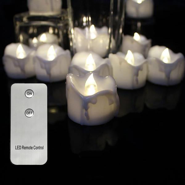 6pcs Flickering Remote Control Candles - Image 6