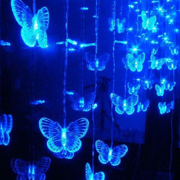 3.5m Butterfly Festival Holiday Christmas Wedding LED String Strip - Image 3